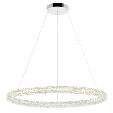 Cwi Lighting Arielle LED Chandelier With Chrome Finish 1042P32-601-R